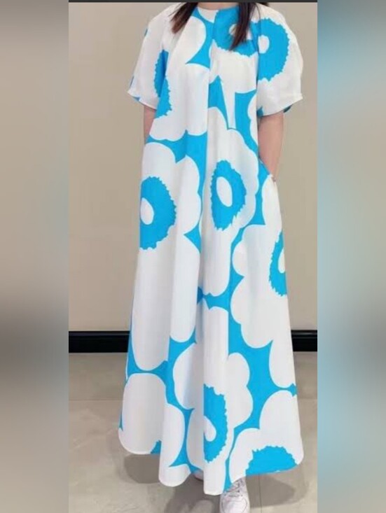 Marimekko Dresses & Skirts - Marimekko Juhlinta Unikko Popline Maxi Dress. Retail Price $575
